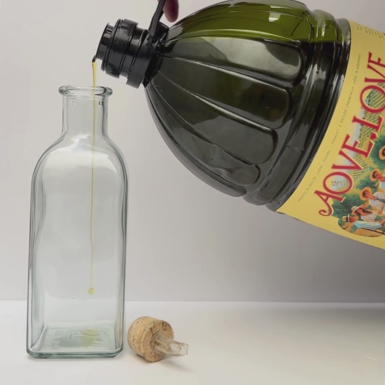 Oliwa z Oliwek Najwyższej Klasy AOVE, odmiana PICUAL, garrafa 5 litrów